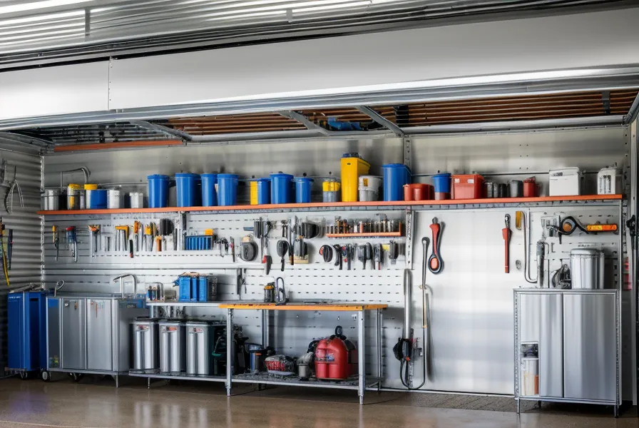 Rotating aging plastic water storage jugs next to a glass carboy for long-term emergency water safety